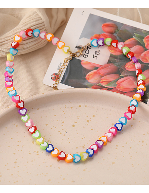 Collar De Cuentas Love Rice Beads