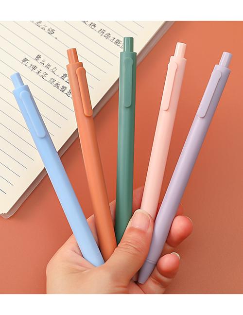 Bolígrafo De Gel De Presión De Color Sólido De Plástico