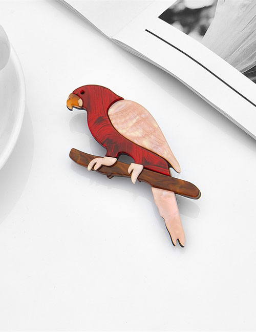 Broche De Pájaro De Imitación De Dibujos Animados