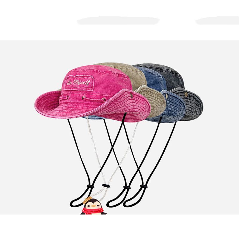Sombrero De Pescador De Mezclilla Con Cordón