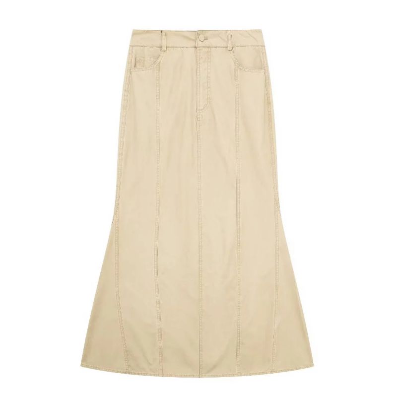Blended Seam Fishtail Skirt