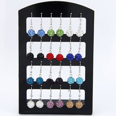 Extreme Picture Color Sweety Ball Design Alloy Fashion earrings