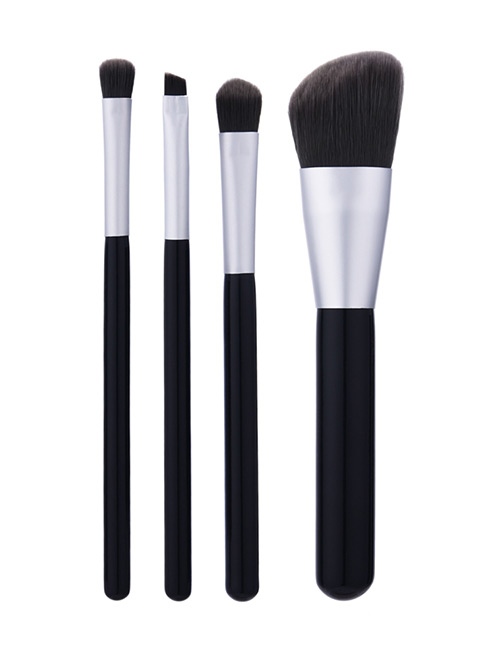 Fahsion Black Color-matching Decorated Brush (4pcs)