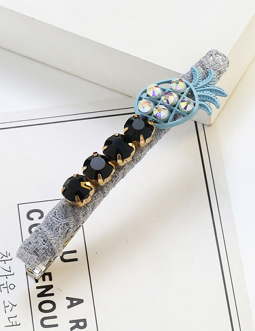 Fashion Gray Pineapple Shape Decorated Hairpin