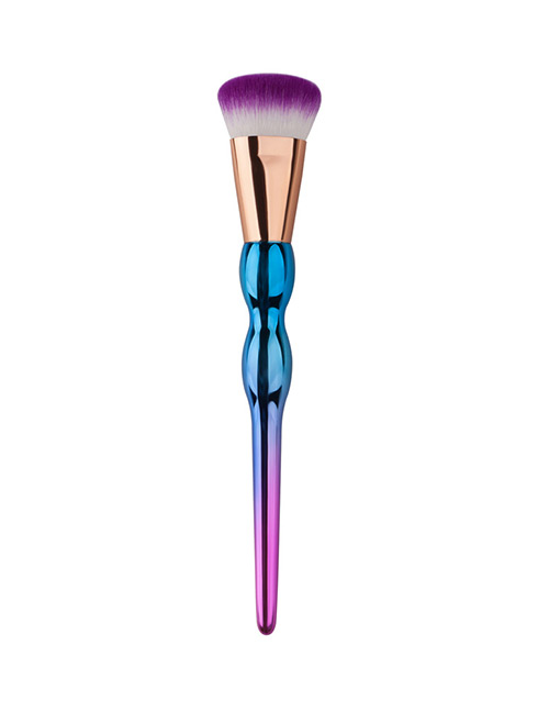 Fashion Multi-color Round Shape Decorated Brush (1pcs)
