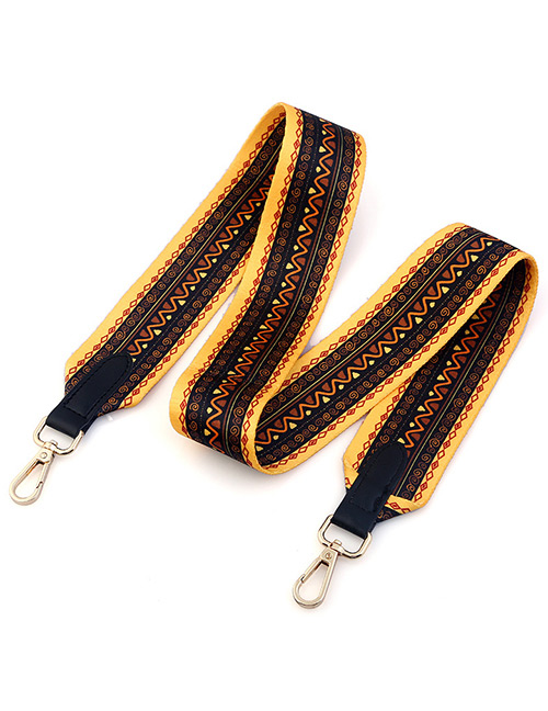 Fashion Multi-color Color Matching Decorated Simple Bag Strap