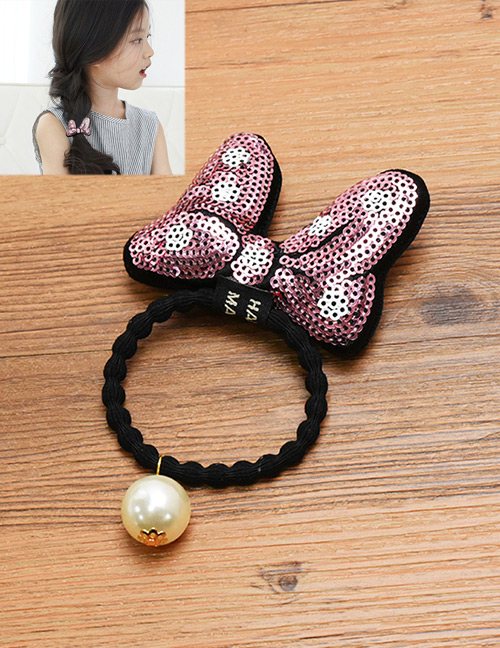 Lovely Red Bowknot Decorated Simple Hair Band (1pc)