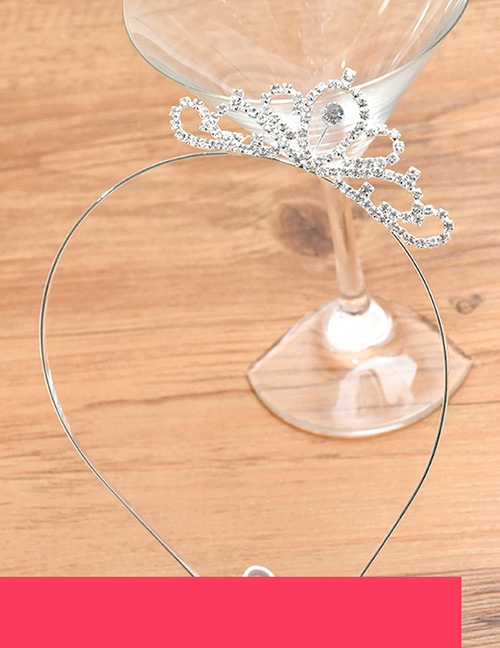 Lovely Silver Color Flower Decorated Pure Color Hair Hoop