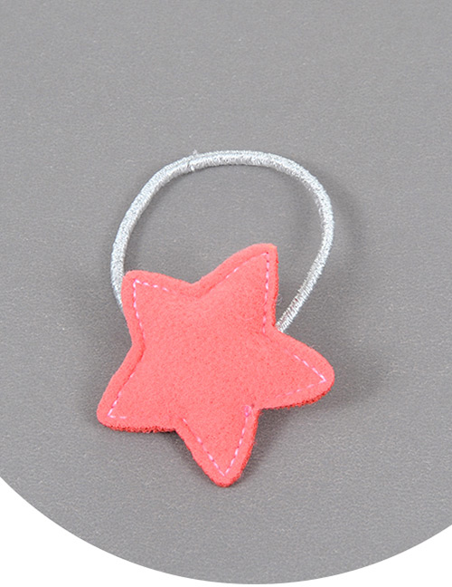 Fashion Red Star Shape Decorated Simple Hair Band