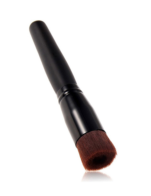 Fashion Black Pure Color Decorated Simple Makeup Brush
