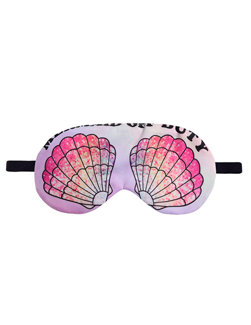 Fashion Multicolor Shell Pattern Decorated eye patch