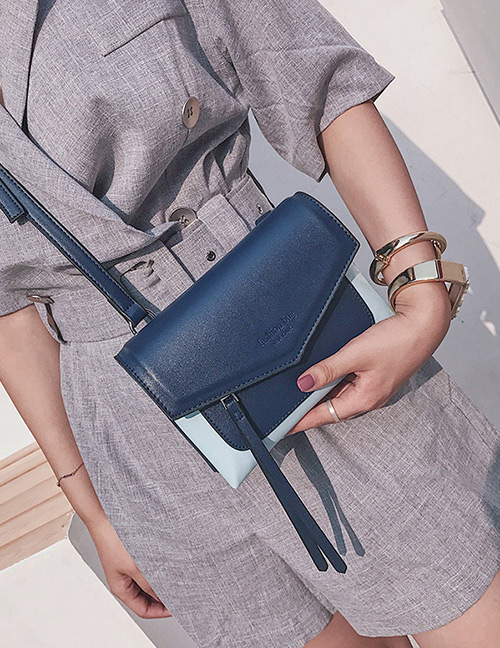 Elegant Blue Tassel Decoratecd Bag