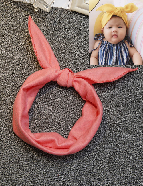 Lovely Watermelon Red Bowknot Shape Decorated Hair Band