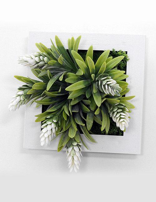 Fashion Green+white Simulation Tree Decorated Wall Hanging