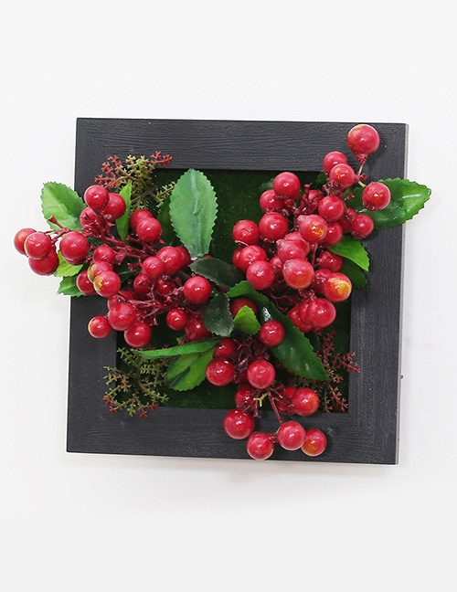 Fashion Red Cherries Decorated Wall Hanging