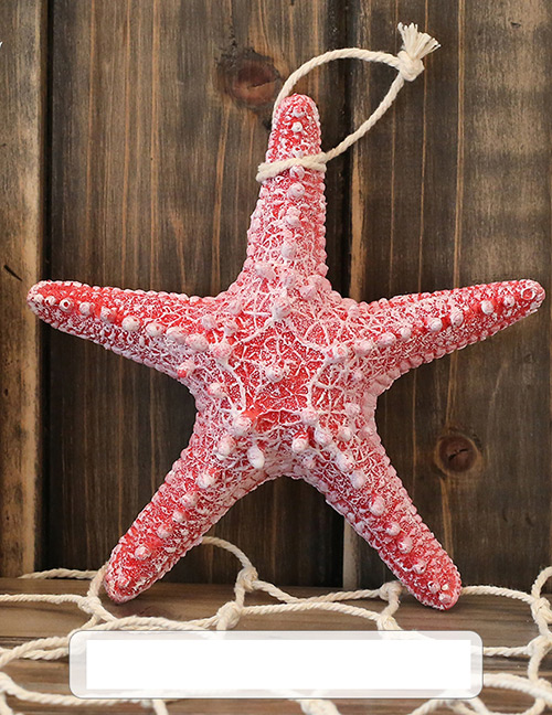 Fashion Red Starfish Shape Decorated Hook Ornaments(big)