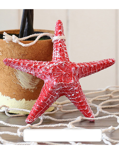 Fashion Red Starfish Shape Decorated Hook Ornaments(middle)