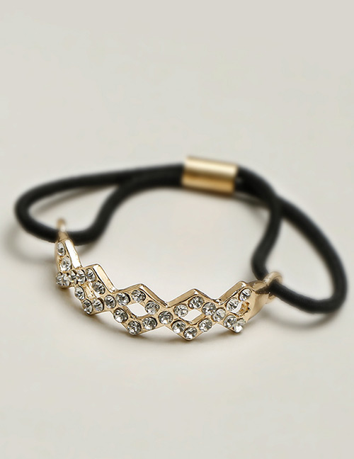 Fashion Gold Color Geometric Shape Decorated Hair Band