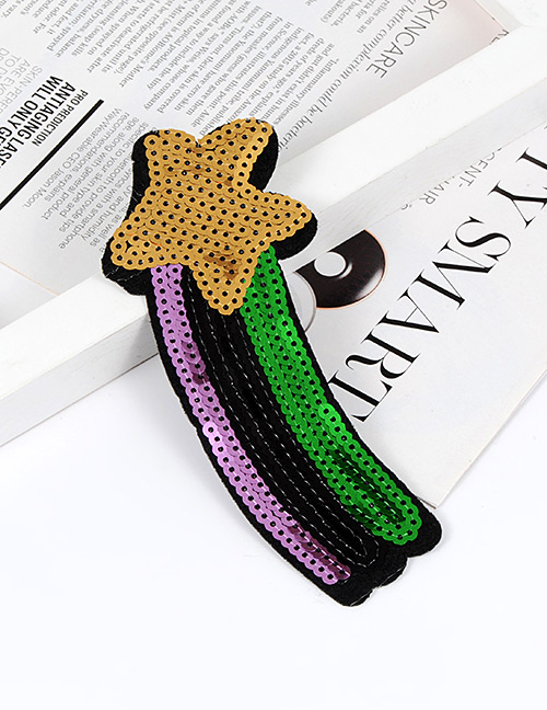 Fashion Multi-color Meteor Shape Decorated Simple Brooch
