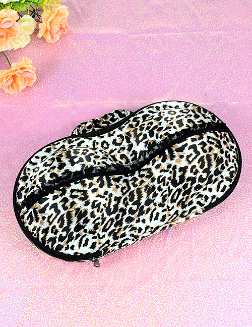 Fashion White+black Leopard Shape Decorated Buggy Bag