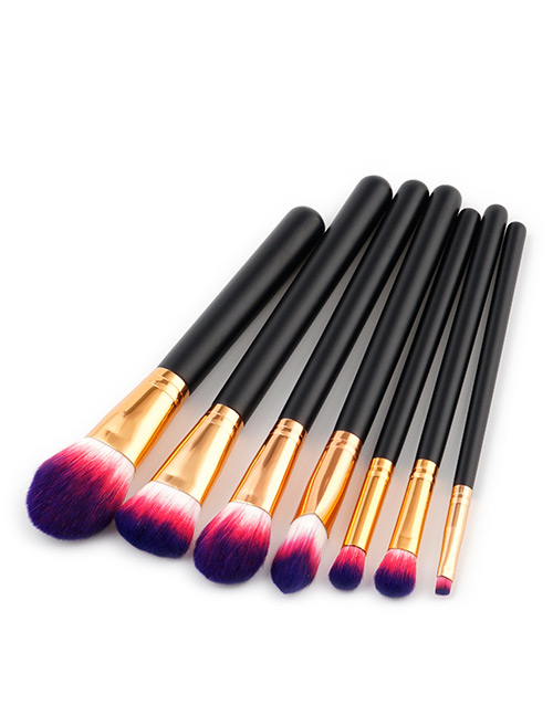 Fashion Purple+red Color-macthing Decorated Brushes
