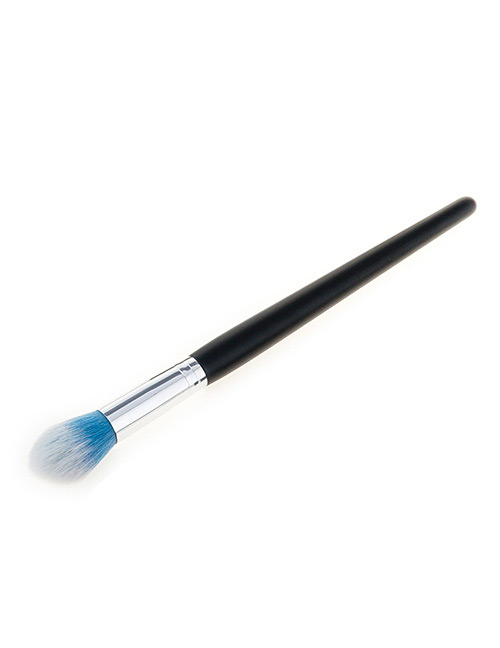 Fashion Blue+white Color Matching Decorated Makeup Brush