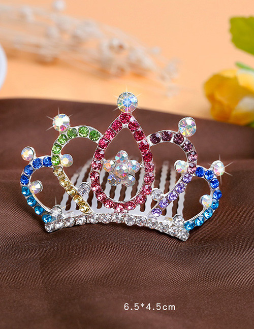Lovely Multi-color Hollow Out Decorated Hairpin (larger)