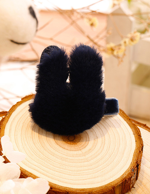 Lovely Navy Rabbit Shape Decorated Hairpin