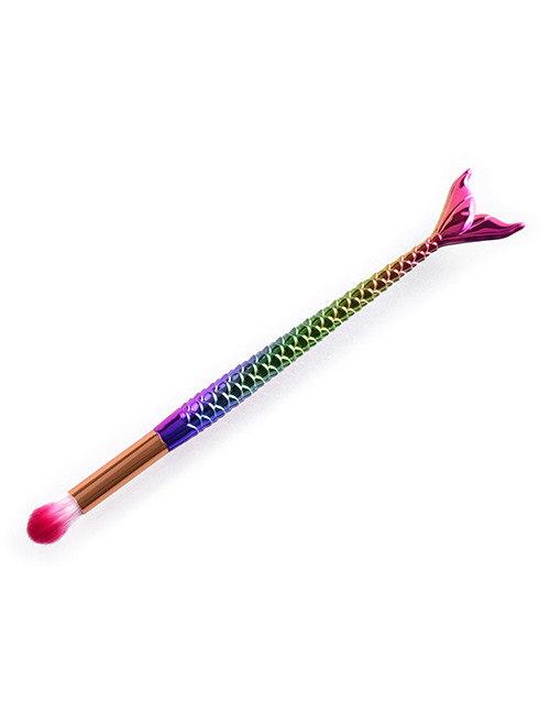Lovely Multi-color Color-matching Decorated Brush (1pc)