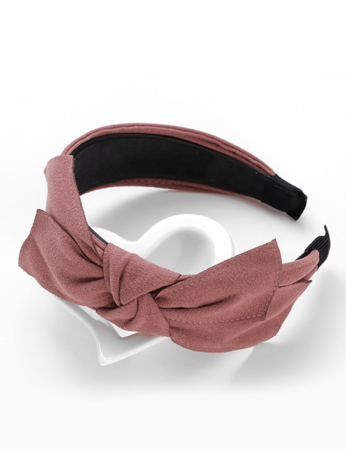 Fashion Pink Bowknot Shape Decorated Headband