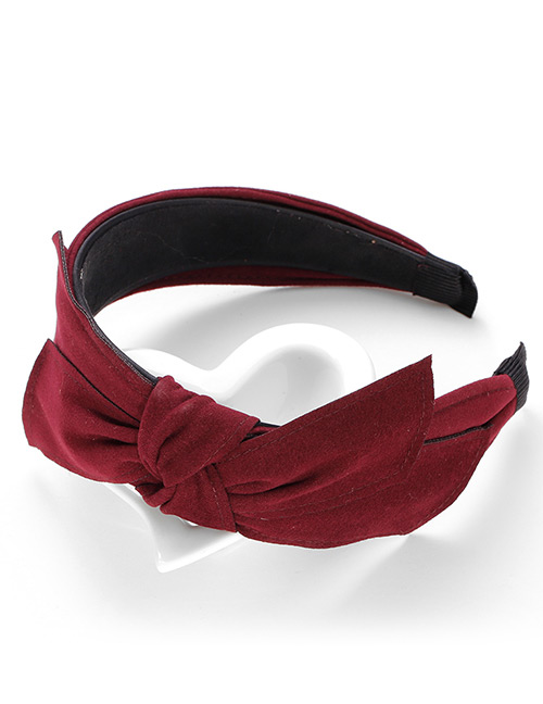 Fashion Red Bowknot Shape Decorated Headband