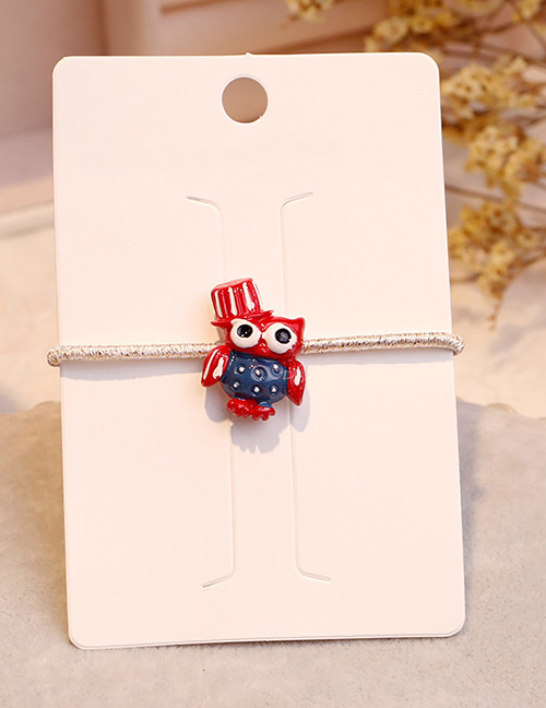 Fashion Red Owl Shape Decorated Hair Band