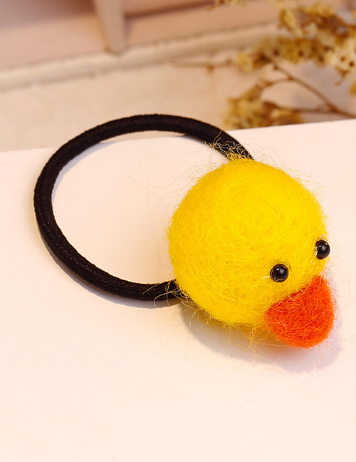 Lovely Yellow Duck Shape Decorated Hair Band