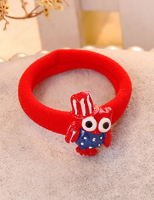 Fashion Red Doll Shape Decorated Hair Band