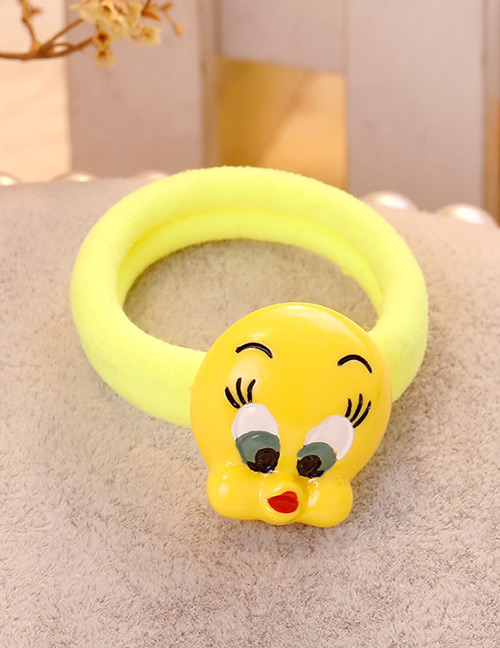 Fashion Yellow Duck Shape Decorated Hair Band