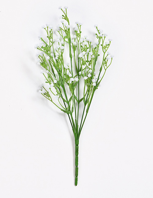 Lovely White Gypsophila Decorated Ornament