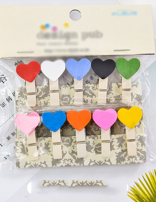 Lovely Multi-color Heart Shape Decorated Ornament