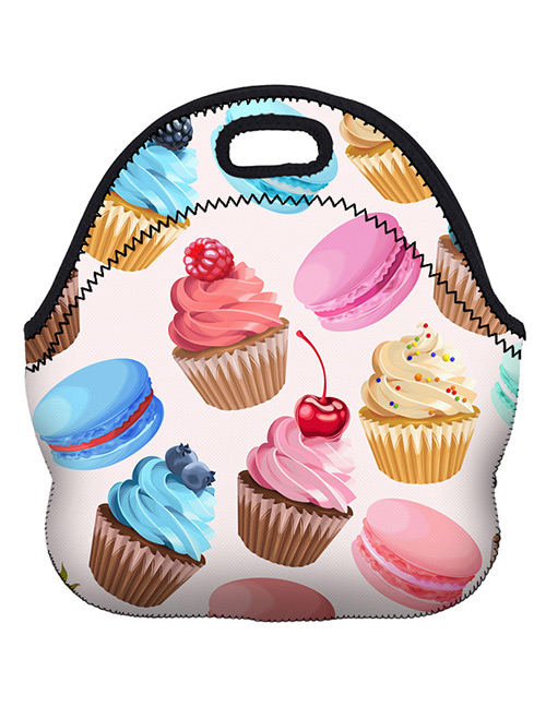 Fashion Multi-color Ice Cream Pattern Decorated Bag