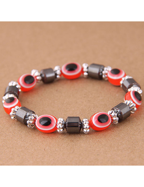 Fashion Red Eye Shape Decorated Bracelet