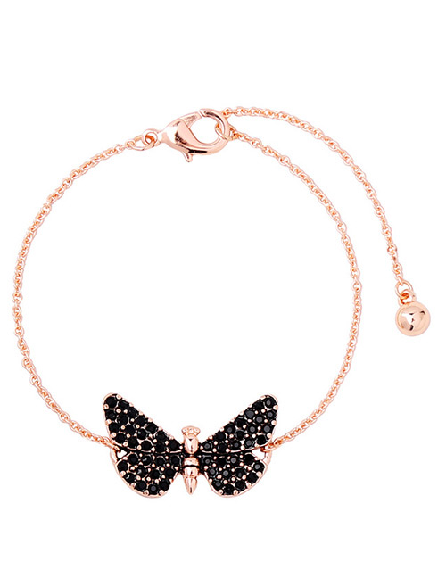 Fashion Gold Color Butterfly Shape Design Bracelet