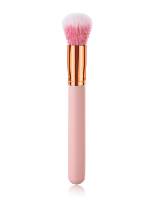 Fashion Pink Flame Shape Design Powder Brush(1pc)