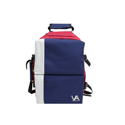 Fashion Blue+white Color Matching Design Casual Backpack