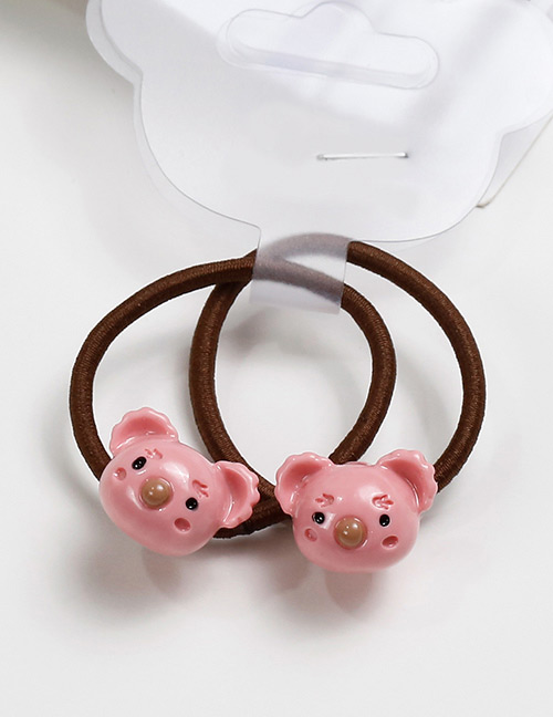 Lovely Pink Cat Shape Design Baby's Hair Band(2pcs)