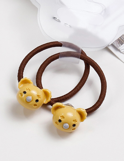 Lovely Yellow Cat Shape Design Baby's Hair Band(2pcs)