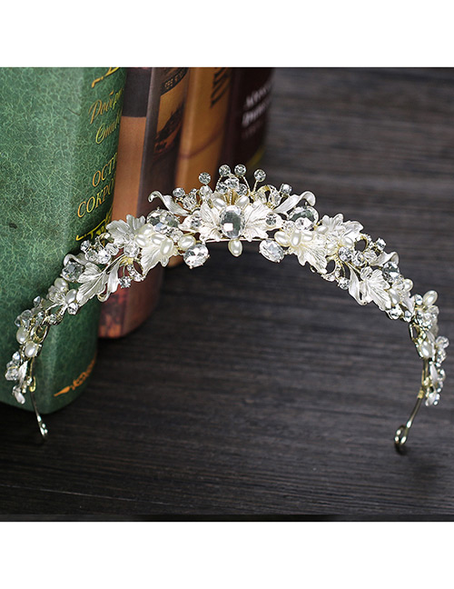 Fashion Gold Color Flowers Decorated Hair Accessories