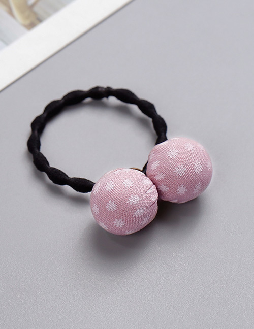 Fashion Pink Snowflower Pattern Decorated Hair Band