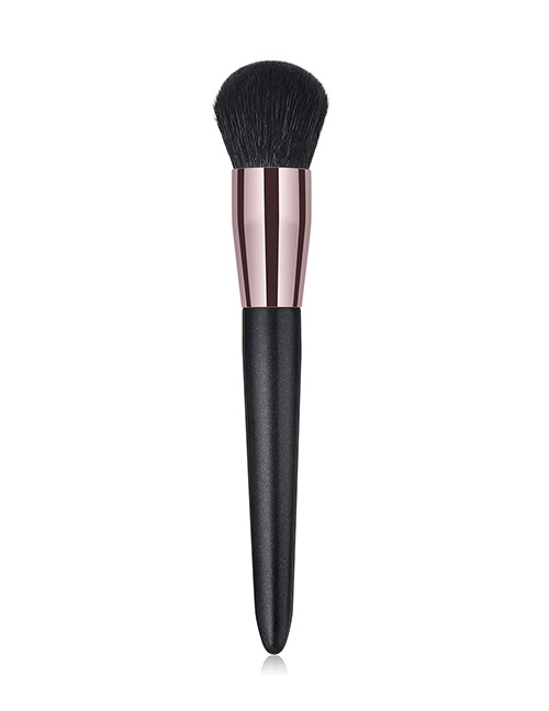 Fashion Black Round Shape Decorated Makeup Brush