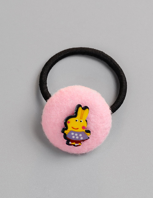 Fashion Pink Pig Pattern Decorated Hair Band