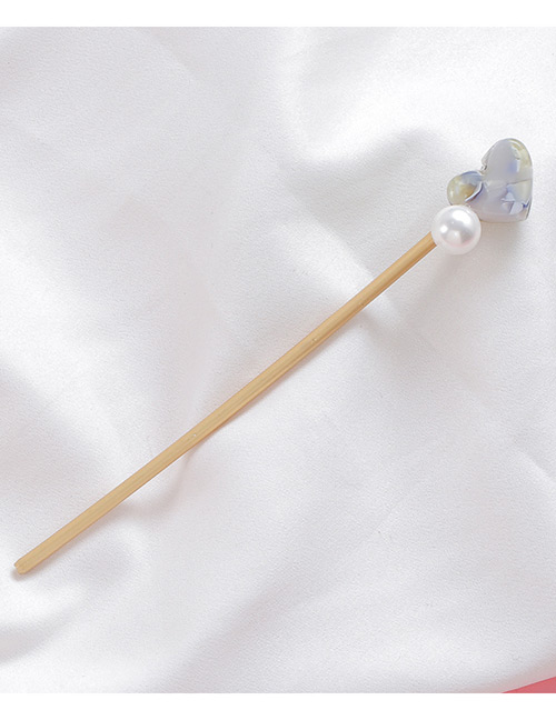 Sweet Beige Pearl&heart Shape Decorated Hairpin
