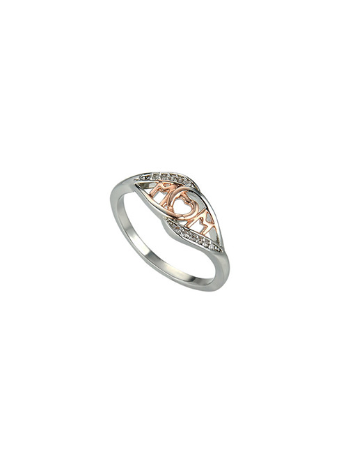 Fashion Silver Color Hollow Out Design Simple Ring